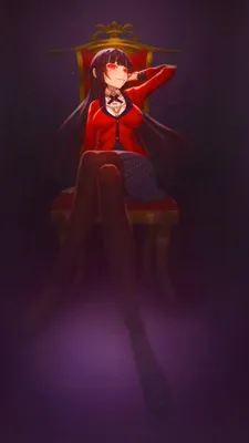 Скачать обои ID: 455219 / Anime Kakegurui Phone Wallpaper, Yumeko Jabami, 720x1280 скачать бесплатно картинки