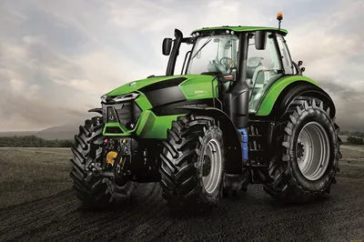 Картинка трактора Deutz-Fahr 9340 зеленые картинки