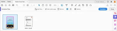 Объединение или слияние файлов в один файл PDF в Adobe Acrobat картинки