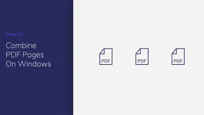 Как объединить несколько PDF в один файл? 3 способа картинки