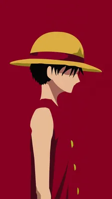 Monkey D. Luffy Wallpaper 4K, One Piece, Minimal art, Minimal, #9031 картинки