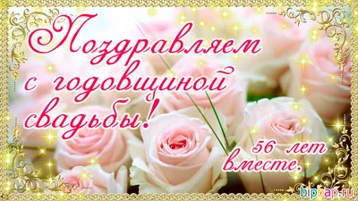 56 лет, годовщина свадьбы: поздравления, картинки - годовщина свадьбы (12  фото) 🔥 Прикольные картинки и юмор картинки