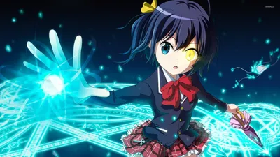 chuunibyou demo koi gashitai!повязка на глаз takanashi rikka vector | konachan.com - Konachan.com Аниме Обои картинки