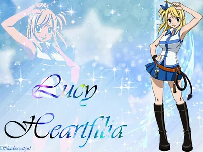 Fairy Tail Люси Хартфилия Обои картинки