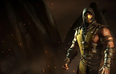 Обои Скорпион, Scorpion, Mortal Kombat X, Смертельная Битва 10 картинки на  рабочий стол, раздел игры - скачать картинки