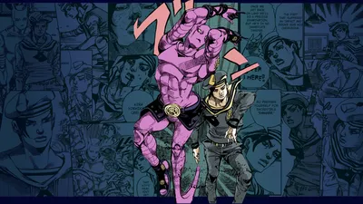 JoJo's Bizarre Adventure: Jojolion Kira Yoshikage Panel Wallpaper — Альбом на Imgur картинки