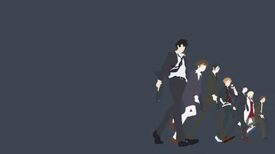 Аниме Psycho-Pass Kougami Shinya Tsunemori Akane Karanomori Shion картинки