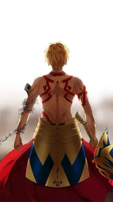 Скачать бесплатно обои ID: 328827 / Аниме Fate/Stay Night: Unlimited Blade Works Phone Wallpaper, Gilgamesh (Fate Series), 1440x2560 скачать бесплатно картинки