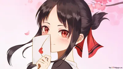 Kaguya Shinomiya - Kaguya Sama: Love IS War 2K обои скачать картинки