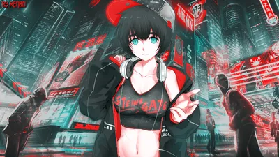 ID обоев: 140881 / аниме, Аниме девушки, Шиина Маюри, Steins;Gate, Steins;Gate 0, голубые глаза, Акихабара, Отаку, наушники, короткие волосы, Черная одежда, красная одежда, черные волосы, темные волосы, картинка-в- картинка, вид спереди скачать бесплатно картинки