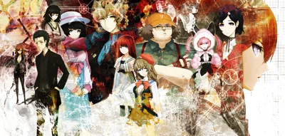 Faris Nyannyan Itaru Hashida Kurisu Makise Mayuri Shiina Moeka Kiry Rintaro Okabe Ruka Urushibara Su Обои - Разрешение:4000x1906 - ID:363486 - wallha.com картинки