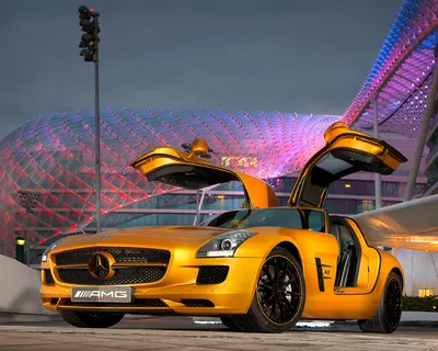 Обои на рабочий стол Mercedes Benz SLS, обои для рабочего стола, скачать  обои, обои бесплатно картинки