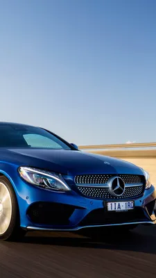 Обои Mercedes Benz C Class Coupe W205 для 1080x1920 картинки