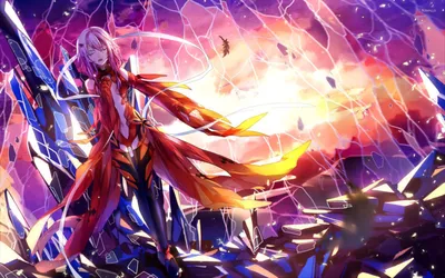 Inori Yuzuriha - Guilty Crown [3] обои - Аниме обои - #26782 картинки