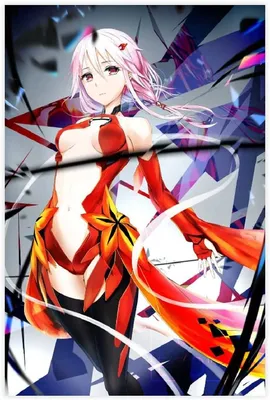 Guilty Crown Inori Yuzuriha Аниме 7 Холст Плакат Декор для спальни Спортивный пейзаж Декор для офиса Подарок 50x75 см (20x29,5 дюймов) Без рамы: Amazon.de: Home \ u0026 Kitchen картинки