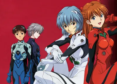 Ayanami Rei Neon Genesis Evangelion Ikari Shinji Kaworu Nagisa Asuka Langley Soryu простой фон обои 4411x3144 185932 | картинки