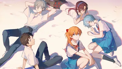 Asuka Langley Sohryu Kaworu Nagisa Mari Makinami Illustrious Rei Ayanami  Shinji Ikari HD Neon Genesis Evangelion Wallpapers | HD Wallpapers | ID  #94112 картинки