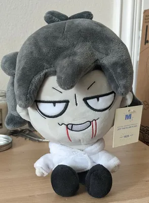 Jeff the Killer Collectible Makeship Plush : купить с доставкой из США,  цена 42 463 руб - (384711737255) картинки