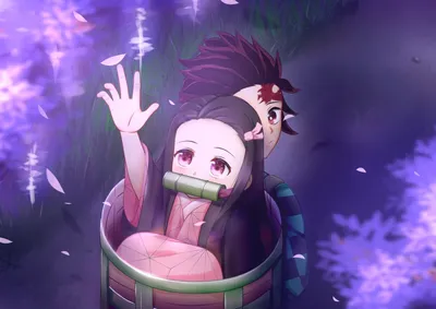 Demon Slayer Nezuko Cute Wallpapers - Лучшие бесплатные обои Demon Slayer Nezuko Cute Backgrounds картинки