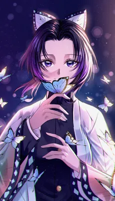 Shinobu Kochou Anime Girl Live Wallpapers APK для Android Скачать картинки