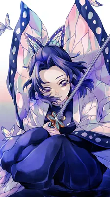 1310623 Убийца демонов: Kimetsu No Yaiba HD, Shinobu Kochou, Butterfly - Rare Gallery HD Wallpapers картинки