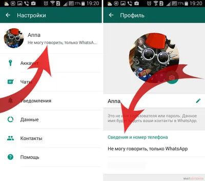 Как поменять статус в WhatsApp картинки