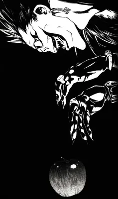 Ryuk Death Note iPhone Wallpapers - Лучшие бесплатные Ryuk Death Note iPhone Backgrounds картинки