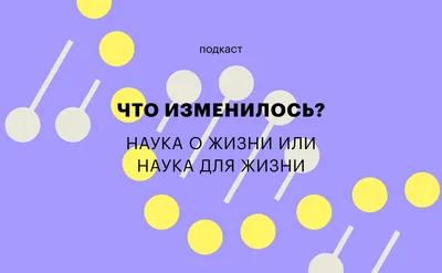 Науки о жизни или науки для жизни: подкаст РБК Тренды «Что изменилось?» |  РБК Тренды картинки