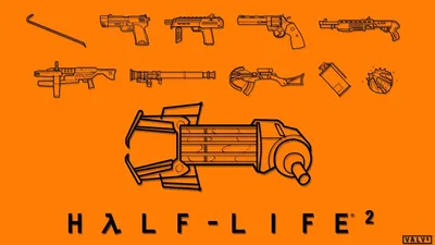 Чертежи оружия в игре Half-Life 2 - обои для рабочего стола, картинки, фото картинки