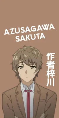 Sakuta Azusagawa icon 🐠 | Милый персонаж аниме, Лучшие аниме шоу, Девушка-зайка картинки