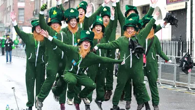 Обои День святого Патрика, Ирландия, фестиваль, зеленый, Saint Patrick's  Day, Ireland, festival, green, Праздники #4443 картинки