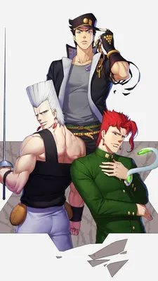 Скачать бесплатно обои ID: 330836 / Anime Jojos Bizarre Adventure Phone Wallpaper, Noriaki Kakyoin, Jotaro Kujo, 1440x2560 скачать бесплатно картинки