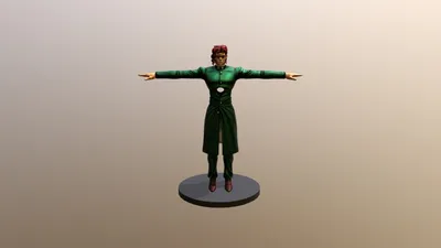 Noriaki Kakyoin Pen Holder - Скачать бесплатную 3D модель от Nilryth (@NilrythVendain) [0fe3b44] картинки