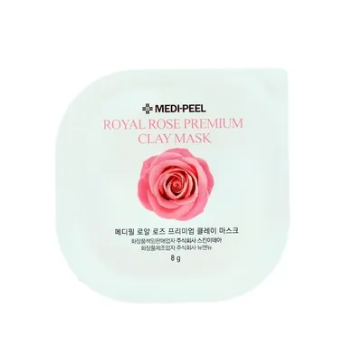 Cosmeticspace - MEDI-PEEL Очищающая маска с розой Royal Rose Premium Clay  Mask, 10 шт*8 гр картинки