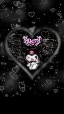 Kuromi🖤 | Hello kitty комнаты, Артбуки, Рисунки картинки