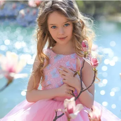 Pink with Lilac Butterfly Birthday Dress - Aden | Aden.com.cy картинки