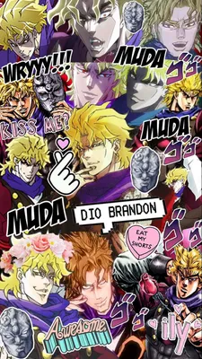 Пин на доске DIO Brando(JJBA) картинки