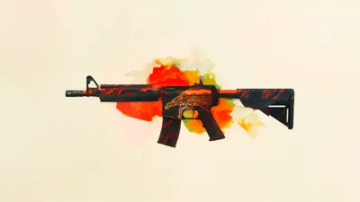 Обои M4A4 Howl, созданные /u/duncasaurus_ | | CSGOWallpapers.com картинки