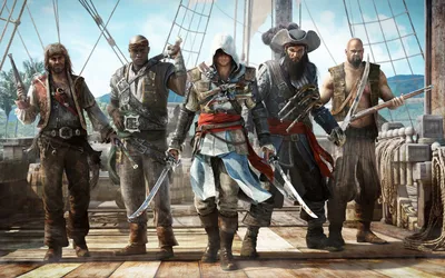 Пираты в Assassin's Creed Black Flag обои для рабочего стола, картинки и  фото - RabStol.net картинки