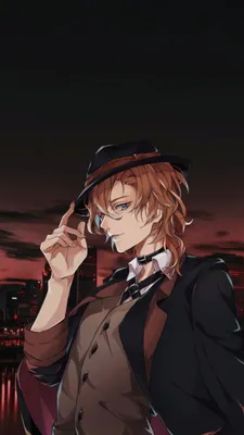 Chuuya Nakahara обои аниме Aesthetic Bungou бродячие собаки картинки