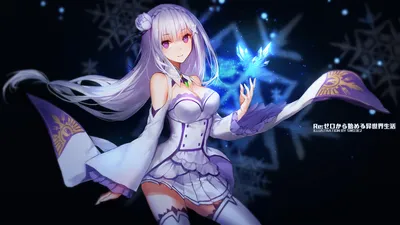 Re Zero Emilia Wallpapers - Лучшие бесплатные обои Re Zero Emilia картинки