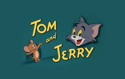 Обои кот, фон, мышь, Том и Джерри, Tom and Jerry картинки на рабочий стол,  раздел фильмы - скачать картинки