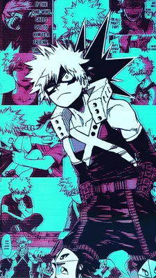 Wallpaper Anime, My Hero Academia, Katsuki Bakugou, Shoto картинки