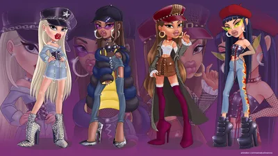 Новые большие обои Bratz 2018 - Братц - YouLoveIt.ru картинки