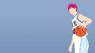 Скачать Kuroko No Basket Seijūrō Akashi Vector Art Wallpaper | Wallpapers.com картинки