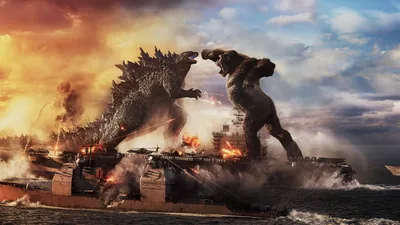 Обои Годзилла против Конга, Godzilla vs Kong, 4K, Фильмы #23302 картинки