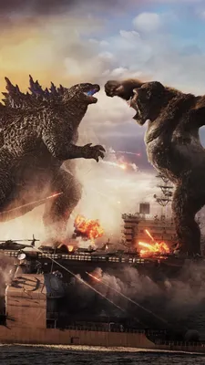 Обои Годзилла против Конга, Godzilla vs Kong, 4K, Фильмы #23302 картинки