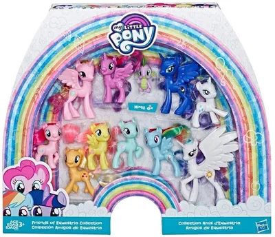 ᐉ Набор из 11 пони My Little Pony Friends of Equestria Collection Pack картинки