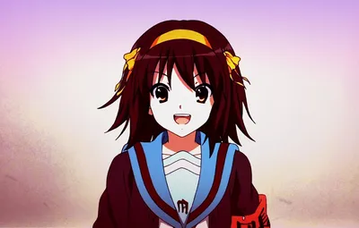 Обои Аниме, Anime, Haruhi Suzumiya, Харухи, Харухи, Исчезновение картинки на рабочий стол, раздел прочее - скачать картинки