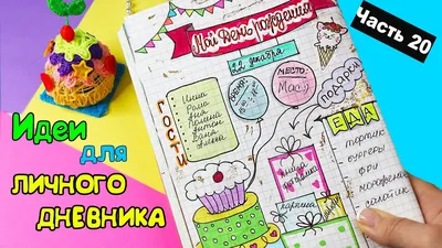 Идеи для заполнения дневника на День Рождения - YouLoveIt.ru картинки